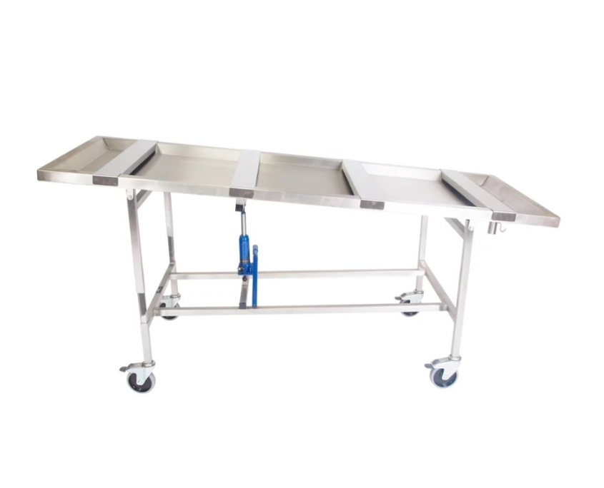 Стол для бальзамирования Embalming Table Adjustable Ram, производитель Dodge, оборудование для бальзамирования и посмертного ухода за телом от компании TanatoService