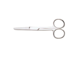 Ножницы с острым и тупым на концах лезвиями Sharp/Blunt Point Scissors, производитель Dodge, инструменты для бальзамирования и посмертного ухода за телом от компании TanatoService