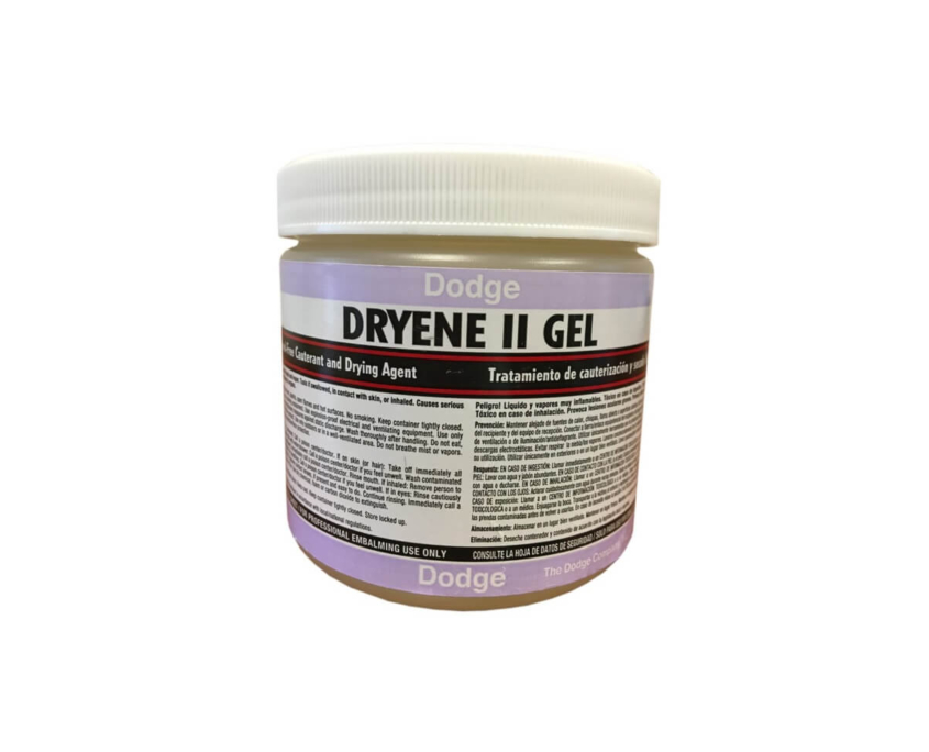 Высушивающий гель Dryene II Gel без формальдегида, производитель Dodge, профессиональные средства для бальзамирования от компании TanatoService