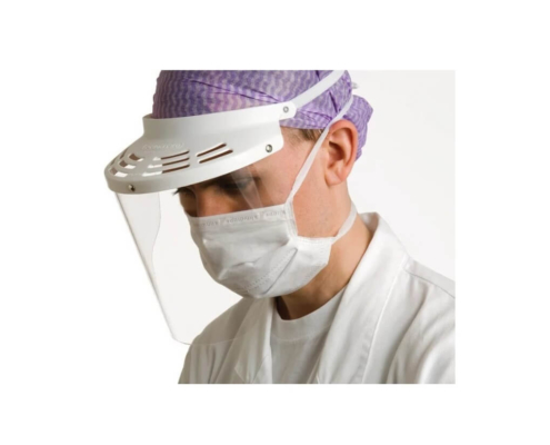 Защитный щиток Lightweight Face Guard, средства индивидуальной защиты для бальзамирования и посмертного ухода за телом от компании TanatoService