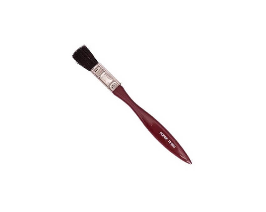 Косметическая кисть 1/2" Fine Stippling, производитель Dodge, профессиональные инструменты для реставрации и посмертного ухода за телом от компании TanatoService