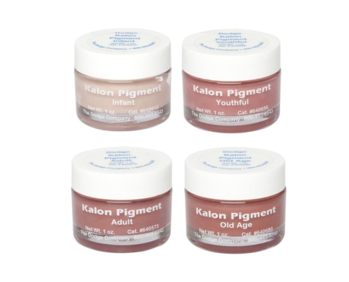 Косметические пигменты Kalon Pigments, производитель Dodge, профессиональная танатокосметика для бальзамирования и ухода за телом от компании TanatoService