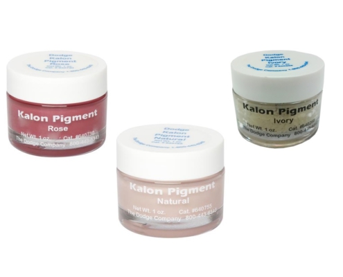 Косметические пигменты Kalon Pigments, производитель Dodge, профессиональная танатокосметика для бальзамирования и ухода за телом от компании TanatoService