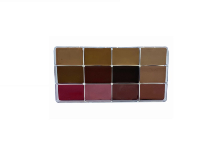 Косметический набор Combo Cover Cream Kit 12 in 1, производитель Dodge, профессиональная танатокосметика для бальзамирования и ухода за телом от компании TanatoService