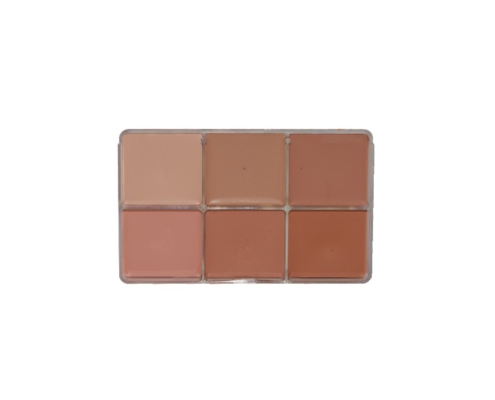 Косметический набор Cover Cream Kit 6 in 1, производитель Dodge, профессиональная танатокосметика для бальзамирования и ухода за телом от компании TanatoService