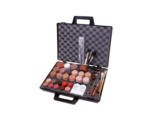 Набор танатокосметики для темной кожи Complete Cosmetician Kit, производитель Dodge, профессиональные средства для реставрации и посмертного ухода за телом от компании TanatoService