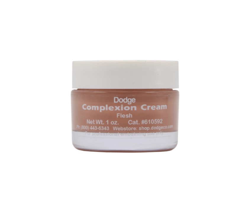 Крем для лица Complexion Cream, производитель Dodge, профессиональная танатокосметика для бальзамирования и ухода за телом от компании TanatoService Крем для лица Complexion Cream, производитель Dodge, профессиональная танатокосметика для бальзамирования и ухода за телом от компании TanatoService