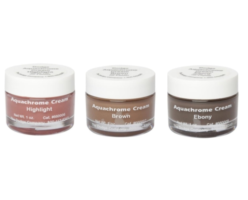 Полупрозрачная косметика Aquachrome Cream, производитель Dodge, профессиональные средства для бальзамирования и ухода за телом от компании TanatoService