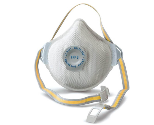 Защитная маска респиратор FFP3 многоразовая серии Air Plus с клапаном Ventex-valve, средства индивидуальной защиты от компании TanatoService