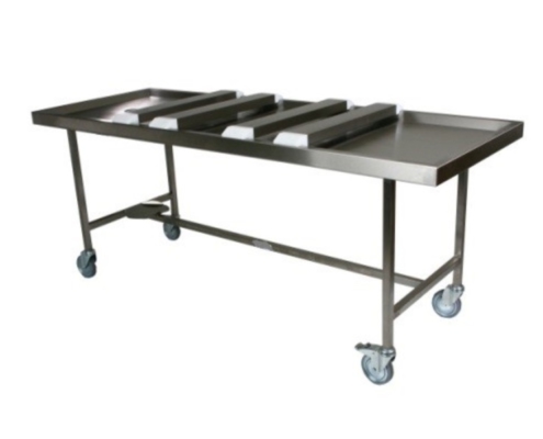 Стол для аутопсии и бальзамирования Basic, производитель Hygeco, оборудование для бальзамирования и посмертного ухода за телом от компании TanatoService